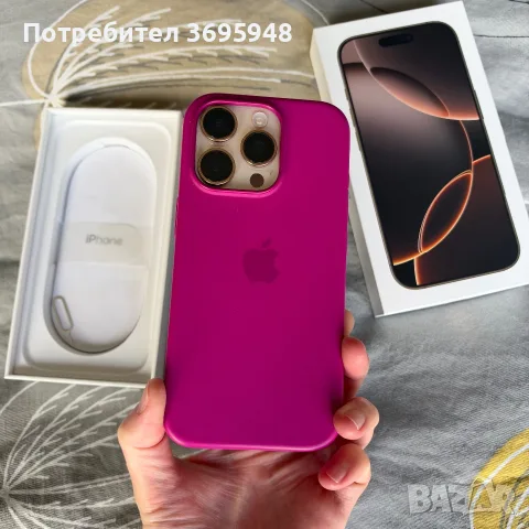 Смартфон Apple iPhone 16 Pro, 256GB, 5G, Desert Titanium, снимка 4 - Apple iPhone - 56546331