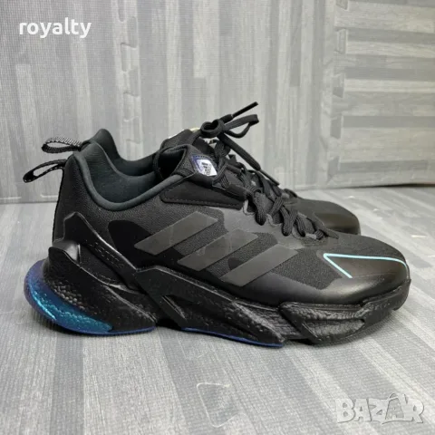 Adidas X9000L4 Цвят- Черно и Синьо Нови Мъжки Маратонки Адидас с Кутия 