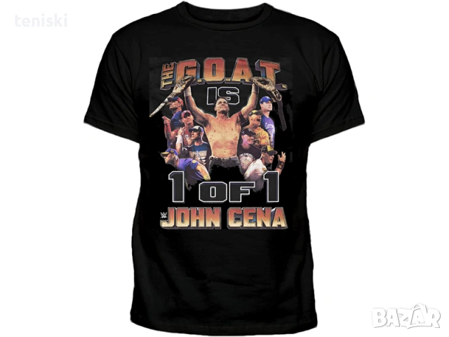  Тениска WWE кеч John Cena 5 модела мъжки и детски 