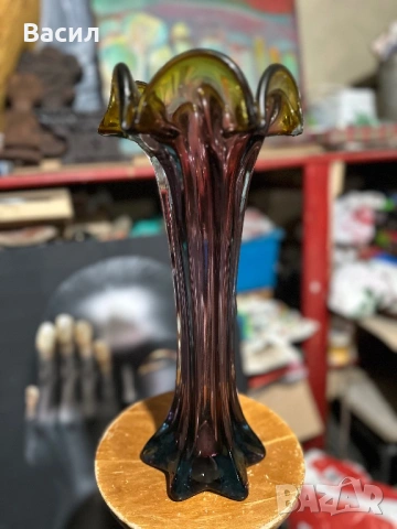 Ваза Мурано, снимка 4 - Вази - 54241440