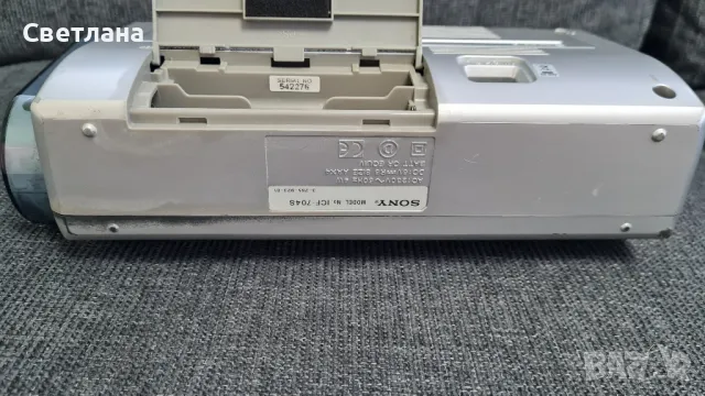 Sony icf-704s, снимка 8 - Радиокасетофони, транзистори - 49508014