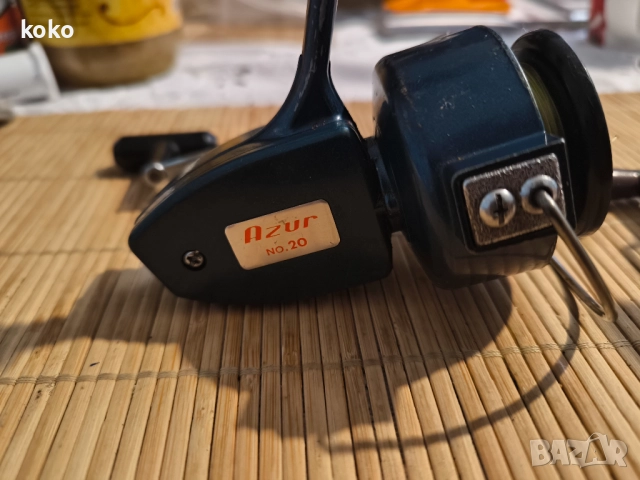 Риболовни автентична ретро макара Dam Azur, снимка 9 - Макари - 52873233