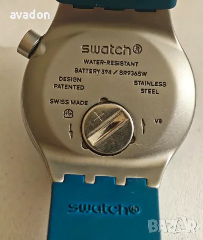SWATCH 47mm swiss made eta, снимка 8 - Мъжки - 56152726