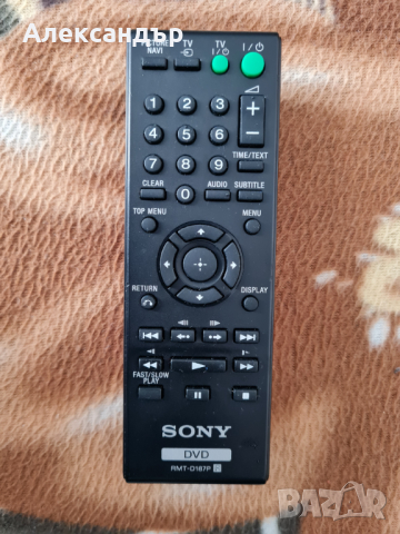 Дистанционно SONY RMT-D187P, снимка 1