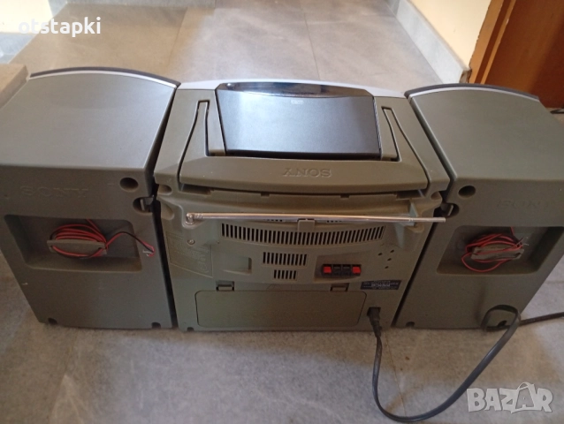 SONY CFD-ZW755 касетофон + CD + радио, снимка 10 - Радиокасетофони, транзистори - 51464304