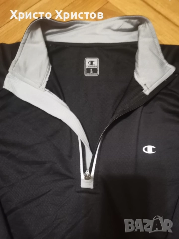 Мъжка блуза CHAMPION Размер L, снимка 3 - Спортни дрехи, екипи - 52925641