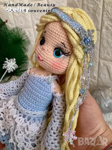 Ръчно изработена кукла, снимка 2 - Кукли - 56473723