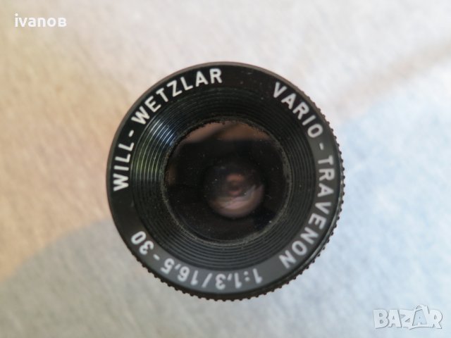 обектив  Wetzlar Vario Travenon 1.3/16.5-30 mm, снимка 1 - Обективи и филтри - 37486027