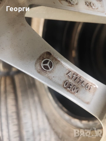 4бр.алуминиева джанта 17цола за Mercedes, снимка 6 - Гуми и джанти - 54029504
