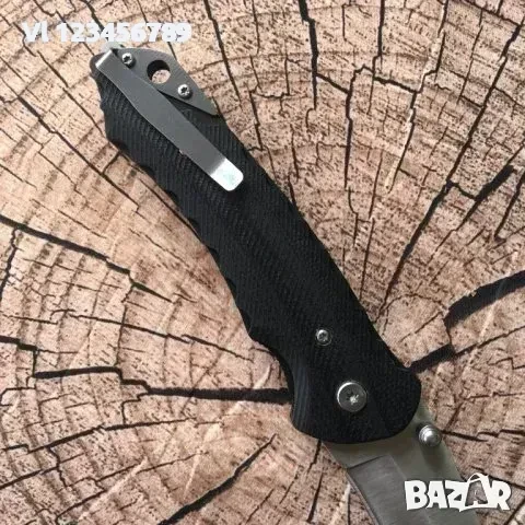 Сгъваем джобен нож Knives с клипс и калъф 90x215, снимка 5 - Ножове - 50854206