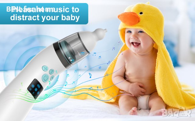 Бебешки назален аспиратор Uwelliky Baby Nasal Aspirator, снимка 4 - Други - 42793528