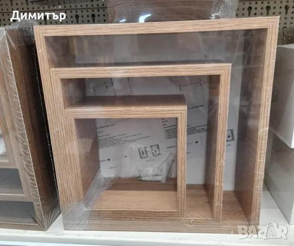Декоративни етажерки комплект 2бр , снимка 3 - Декорация за дома - 47045304