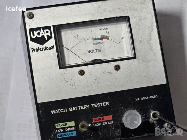 Уред за измерване на часовникарски батерии Swiss made, снимка 3 - Други инструменти - 50805859