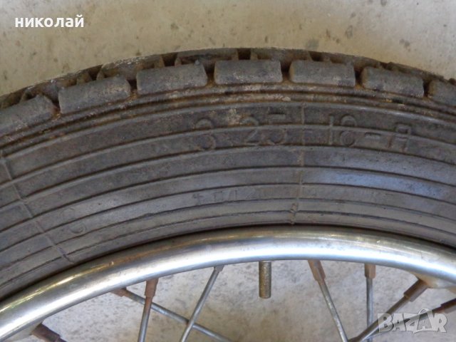 Капли с гуми за ретро мотоциклети Иж Планета- 2 и Балкан 250 С 2  1961 година, снимка 6 - Мотоциклети и мототехника - 38003990