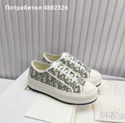 Dior дамски кецове, снимка 3 - Дамски ежедневни обувки - 55837558