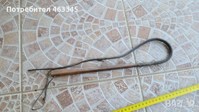 камшик, бич,, снимка 2 - Антикварни и старинни предмети - 54312436