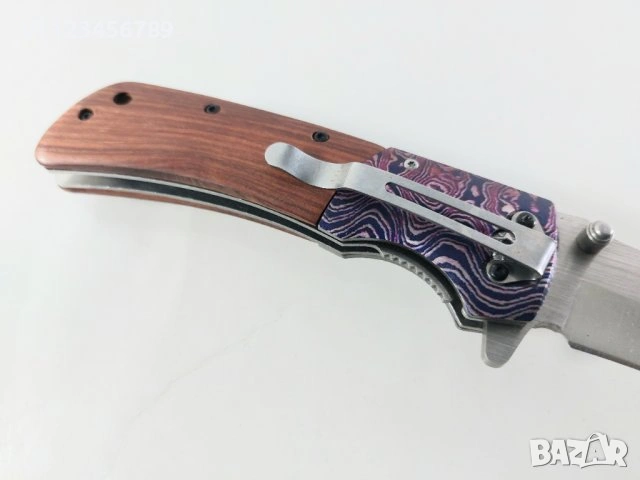 Сгъваем автоматичен нож Browning DA142 100x230 , снимка 4 - Ножове - 53950656