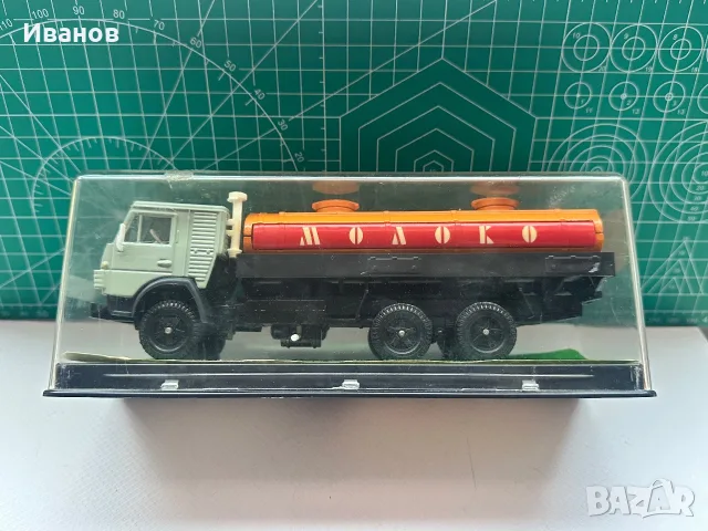Ссср 1/43,Камаз 53212 .Руска количка ,Ussr 1/43
