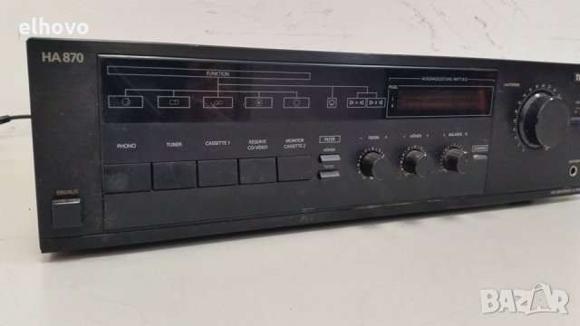 Стерео усилвател Telefunken HA870, снимка 9 - Ресийвъри, усилватели, смесителни пултове - 29830503