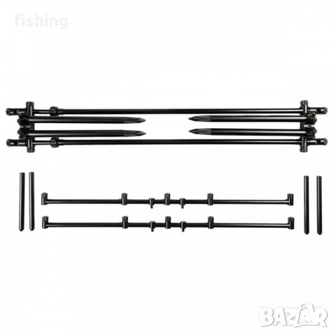 ПРОМО Шаранджийска стойка за 3/4/5 въдици FL 178-5 , снимка 11 - Екипировка - 32282291