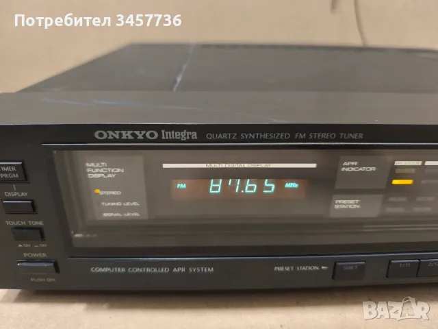 Топ Модел Тунер Onkyo Integra T-9090 Made in Japan , снимка 6 - Ресийвъри, усилватели, смесителни пултове - 56295453