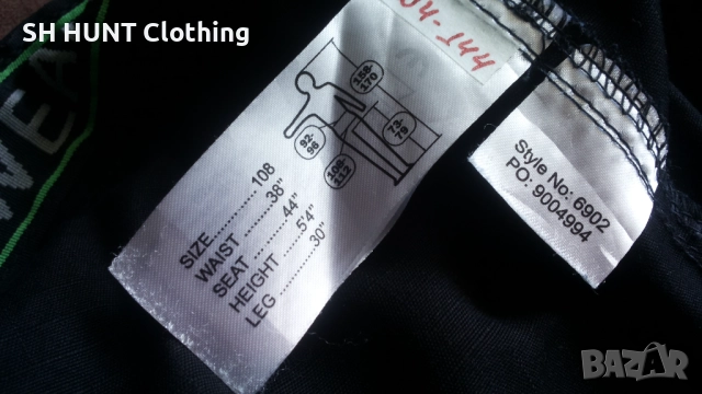 Snickers 6902 FLEXI Work Stretch Trouser 52 / L работен панталон с от части еластична материя W4-144, снимка 17 - Панталони - 51968624