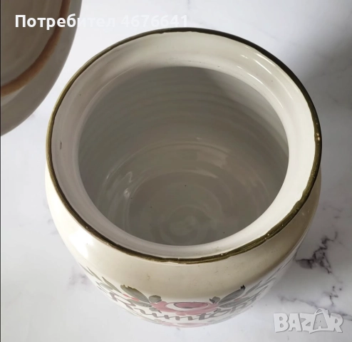 Керамика Rumtopf, снимка 2 - Антикварни и старинни предмети - 52937894