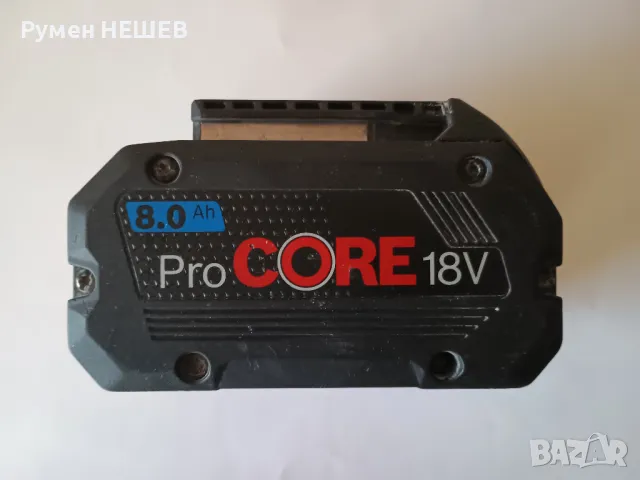 Батерия BOSCH Procore 18V, 8AH, снимка 2 - Други инструменти - 50435363