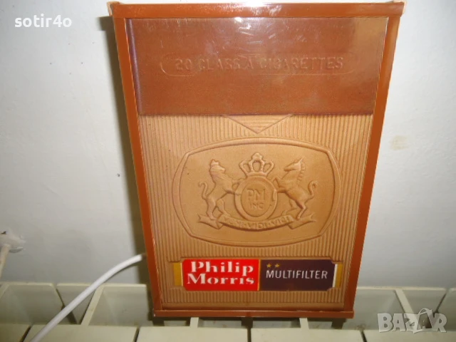 philip morris светеща реклама., снимка 2 - Колекции - 51353425