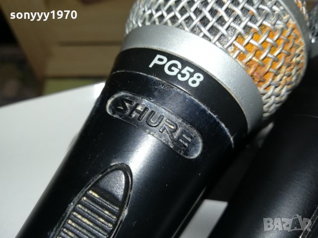 SHURE-3 РАЗЛИЧНИ МИКРОФОНА 1101221103, снимка 6 - Микрофони - 35398224
