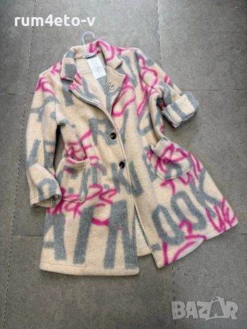 Вълнено палто в 3 цвята 