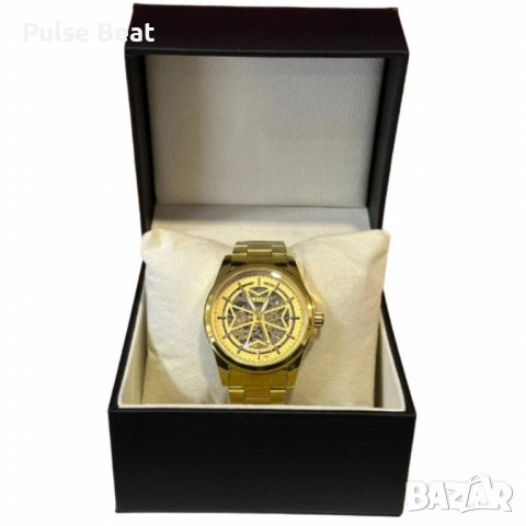 Луксозен мъжки часовник LEIYI с елегантен скелетон дизайн, снимка 5 - Мъжки - 52056011