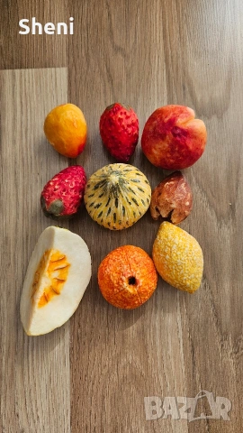 Декоративни плодове от сапун - 9 бр, снимка 3 - Други - 53143990