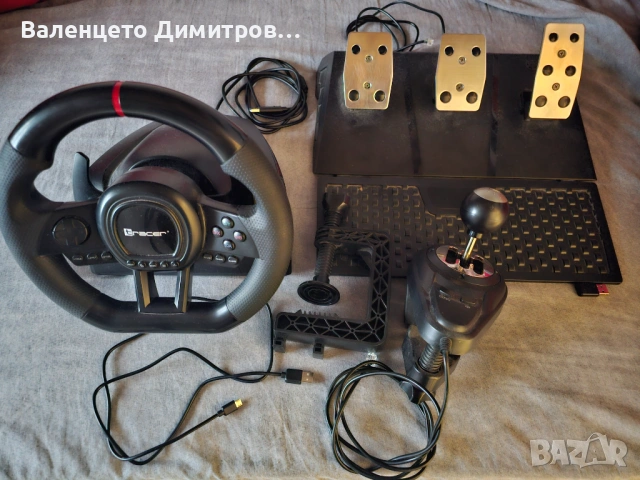 Плейстейшън4 и волан с педали , снимка 8 - PlayStation конзоли - 54044105