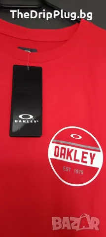 Нова с етикет Oakley мъжка тениска размер 2XL червена , снимка 3 - Тениски - 56201359