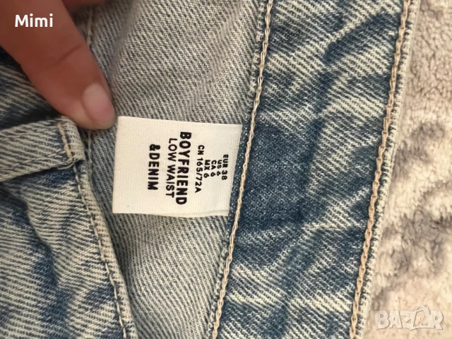 Нови!!! H&M Дънки Boyfriend , снимка 4 - Дънки - 50449217