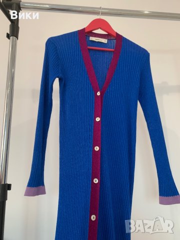 Дълга рокля/жилетка размер L на Zara, снимка 2 - Рокли - 44423936