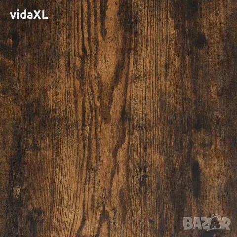 vidaXL Рамка за легло без матрак опушен дъб 90x190 см инженерно дърво, снимка 10 - Спални и легла - 56146881