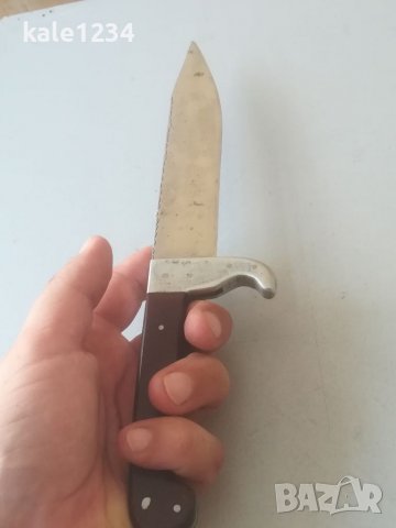 Стар български нож. Ловен. Туристически. Кован, снимка 7 - Ножове - 37503959