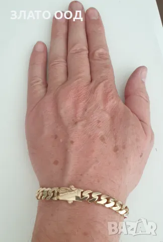 Златни гривни тип Monaco  14К, снимка 8 - Гривни - 47454468