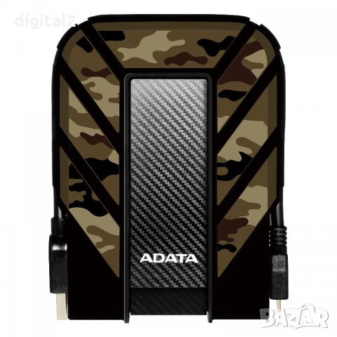 Външен диск удароустойчив EXT 1TB ADATA 710M USB3.1 черен или камофлаж , снимка 13 - Твърди дискове - 32057576