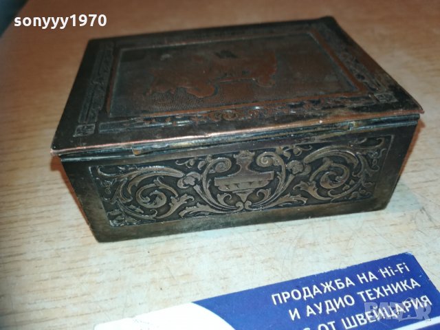 красива метална кутия-внос франция 10х7х4см, снимка 13 - Колекции - 30203938