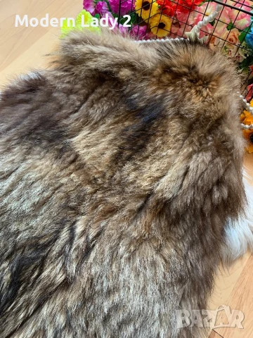 Богат елек от лисица, снимка 6 - Елеци - 51000085