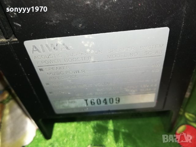 AIWA-2БР АКТИВНИ КОЛОНИ 1710231642, снимка 12 - Тонколони - 42610714