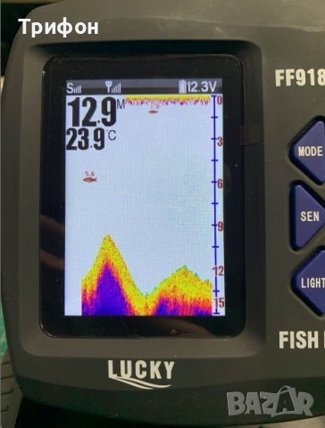 Лодка за захранка и изнасяне на монтаж със сонар Lucky FF918 C, снимка 5 - Екипировка - 42144809