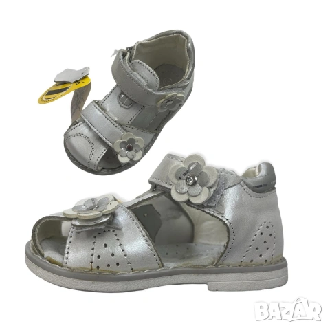 Детски сандали естествена кожа Clibee