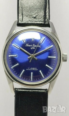 HENRI SANDOZ & FILS SWISS Мъжки ръчен часовник, снимка 2 - Мъжки - 31388357
