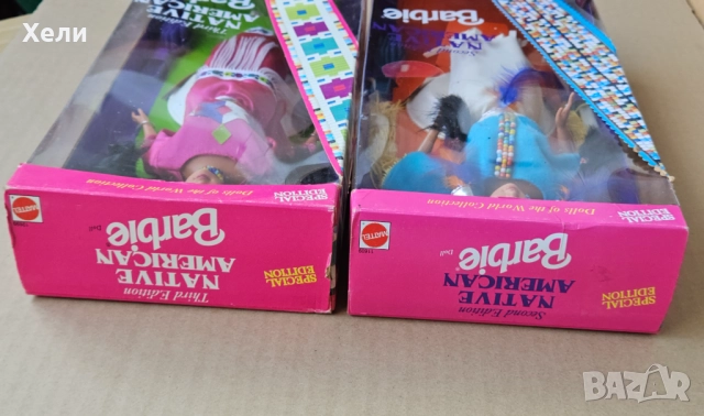 Нови ретро кукли Барби Barbie Teresa Native Am​erican 1993-1994, снимка 16 - Кукли - 52676366