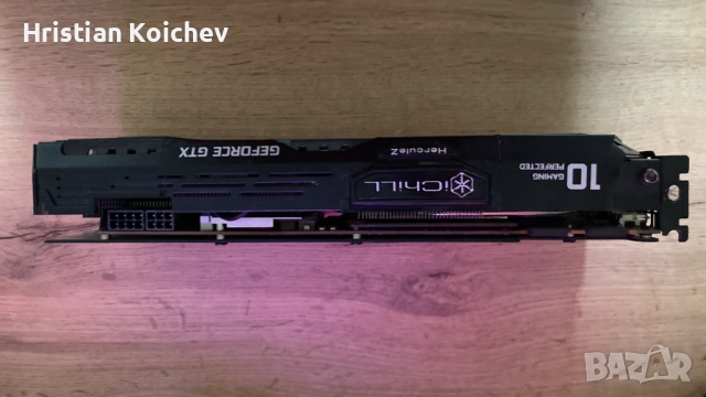 Inno3D GeForce GTX 1080 Ti iChill X3 11gb, снимка 3 - Видеокарти - 52880777