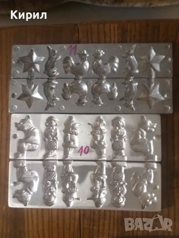 Форми за захарни петлета на клечка !!! руски калъпи /матрици/ за карамелени и шоколадови фигурки!, снимка 4 - Колекции - 48408666